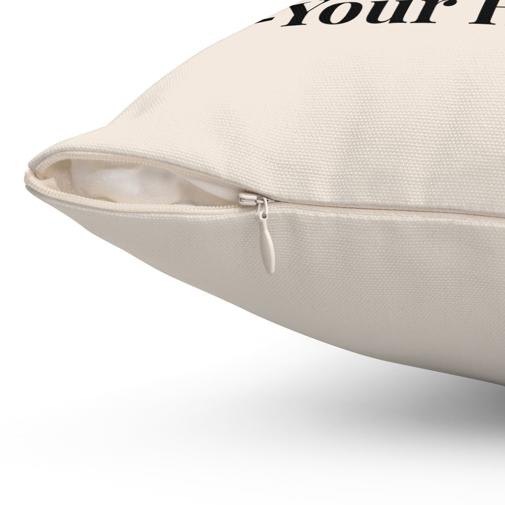 To My Wife keepsake pillow, front view